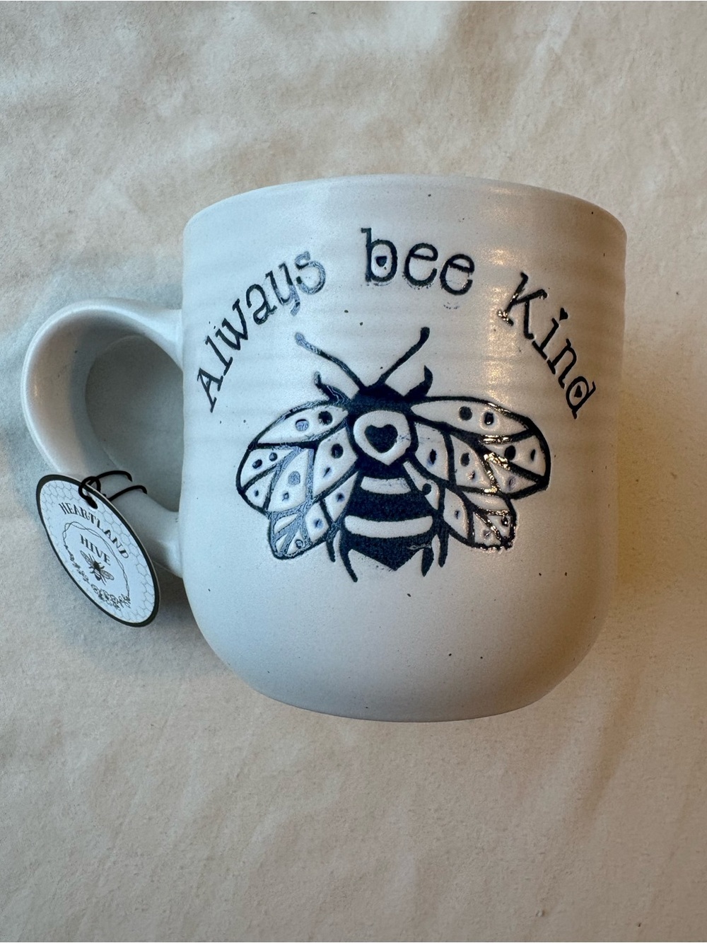 Heartland Hive Ceramic Mug, A small gesture goes a long way, Always bee kind